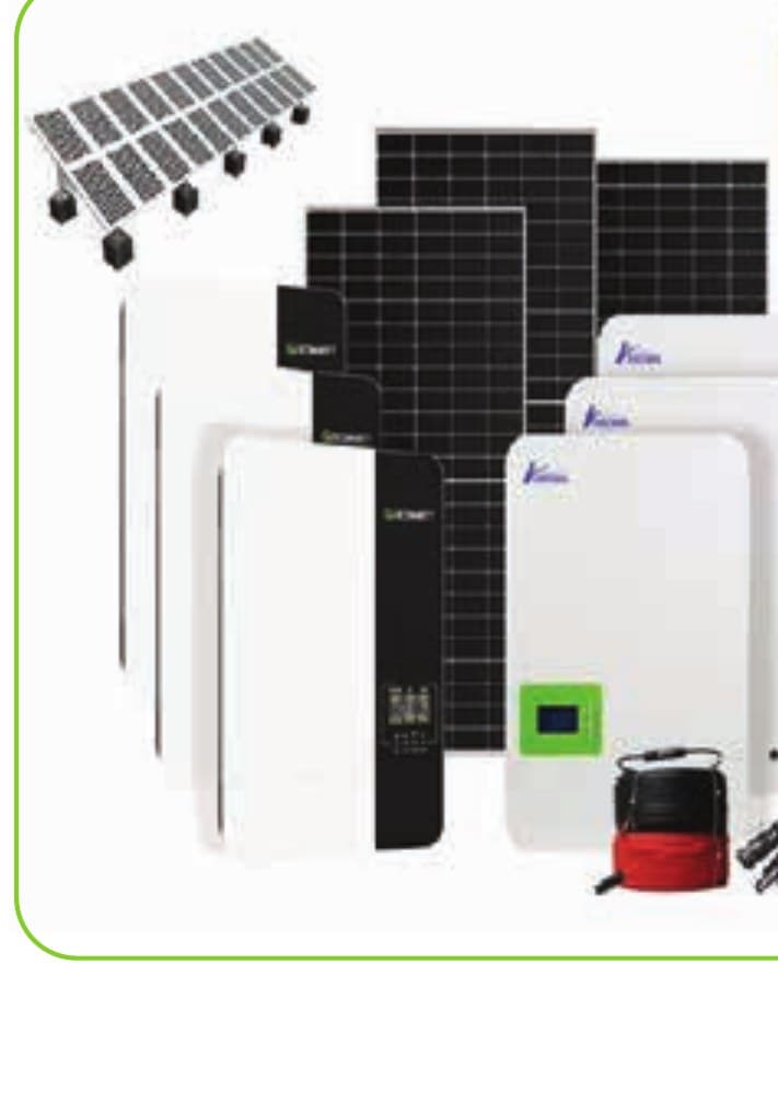 15KW Ground-Mounted Off-Grid System 15KWh