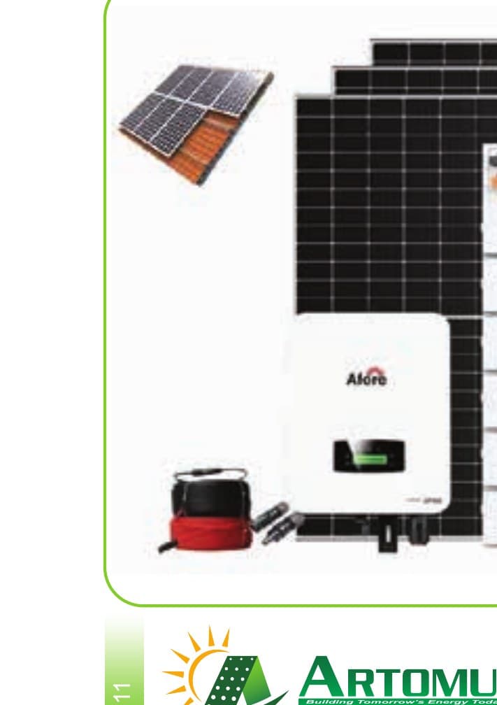 15KW High Voltage Rooftop Hybrid System