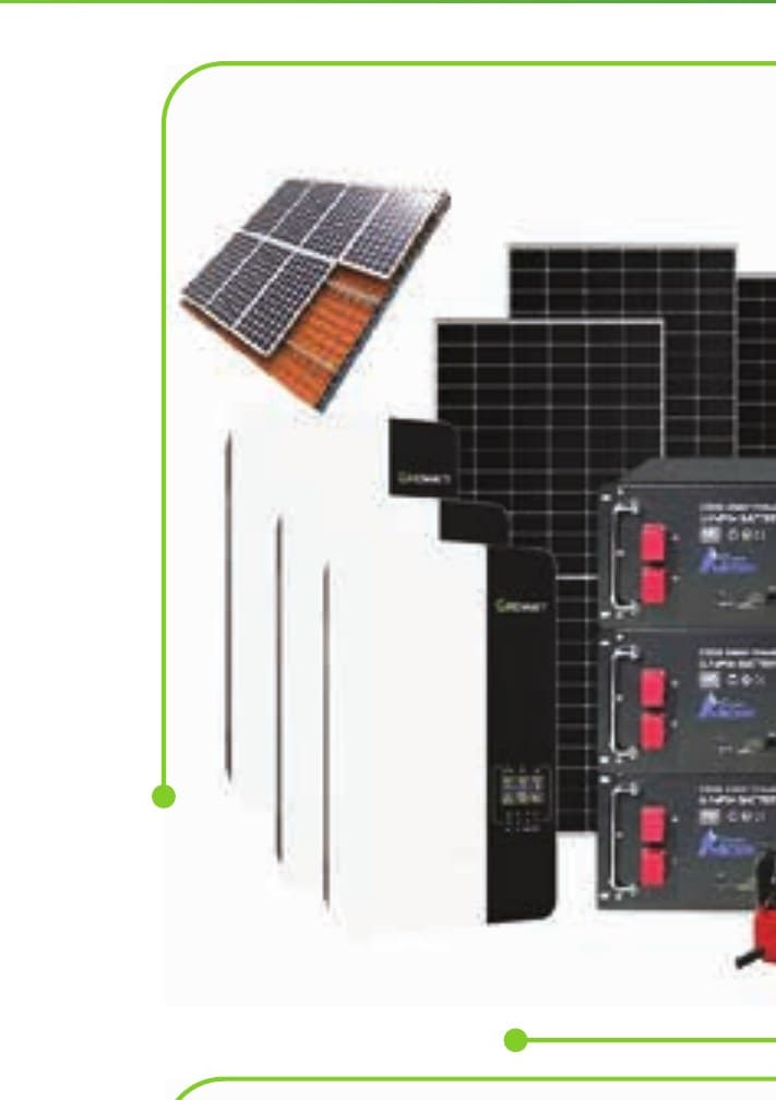15KW Rooftop Off-Grid System with 30KWh Battery
