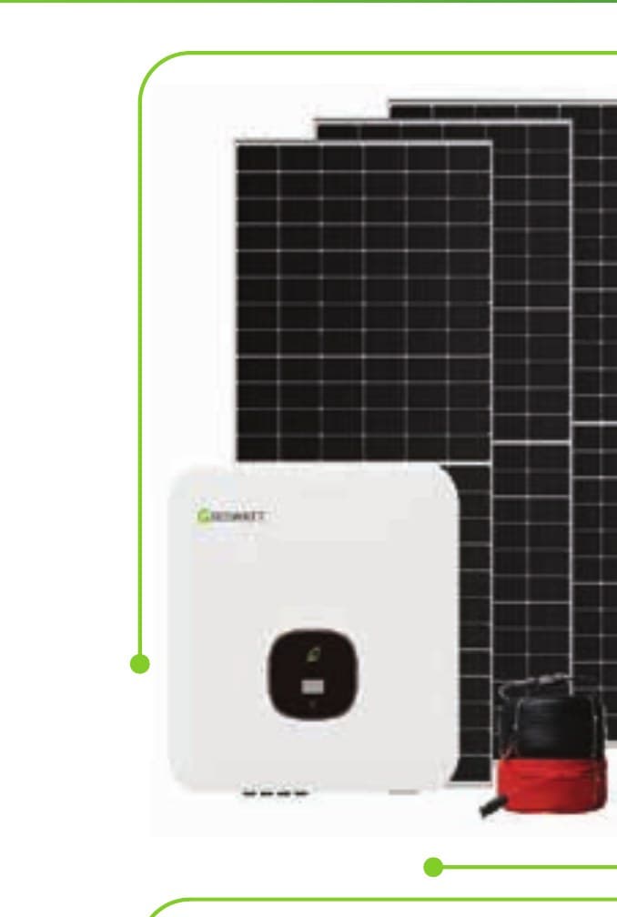 3–6KW Single Phase On-Grid System